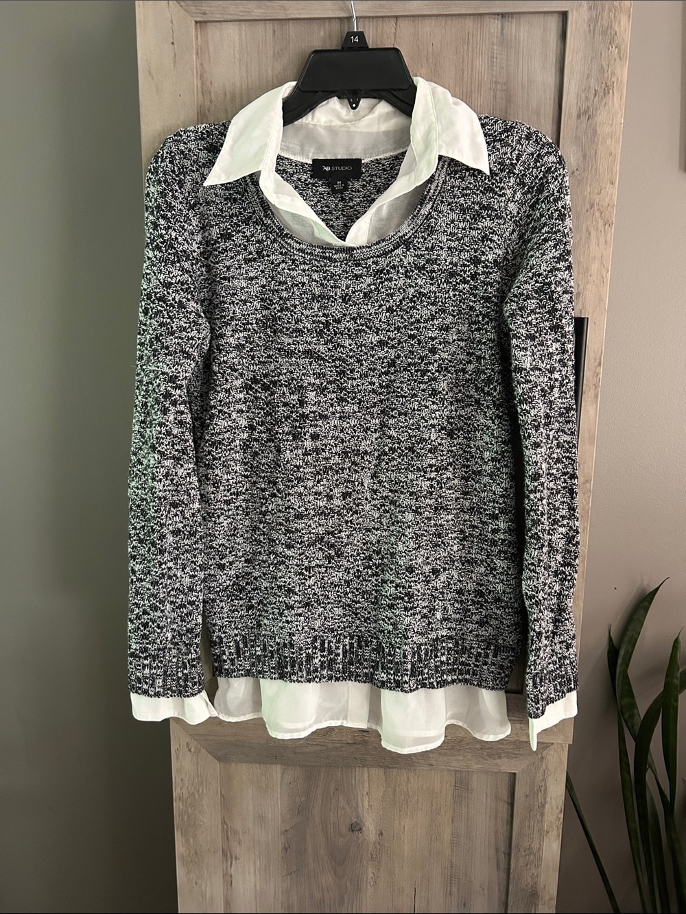 AB Studio layered look top